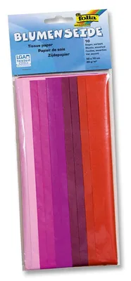 Obrázok produktu pre folia Seidenpapier, (B)500 x (H)700 mm, 20 g/qm, Mix rot