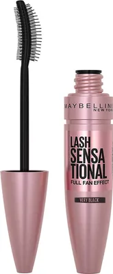 Produktbild von Maybelline Lash Sensational - Black -Mascara, Schwarz, Very Black, Definition, Verlängerung, Volumengebend, Fettdruck, G684912 2 - INGREDIENTS AQUA / WATER ● STYRENE/ACRYLATES/AMMONIUM METHACRYLATE COPOLYMER ●..., Italien