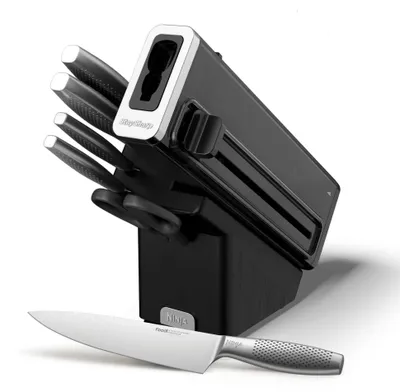 Produktbild von Ninja StaySharp Messerset, 6-teiliges Edelstahl-Messerset, Schwarz