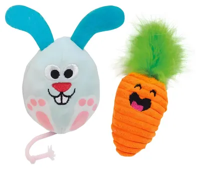 Produktbild von Nobby Katzenspielzeug Ostern Hase oder Möhrchen mit Catnip