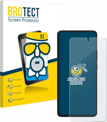 Produktbild von BROTECT Entspiegelungs Schutzglas für Motorola Edge 30 Schutzfolie Panzer Folie Glas Display Schutz matt