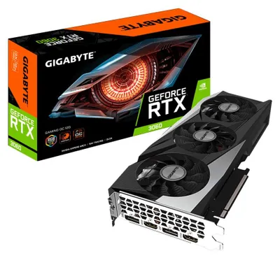 Image de GIGABYTE GeForce RTX 3060 Gaming OC 12G (Rev. 1.0) Carte graphique 12GB GDDR6