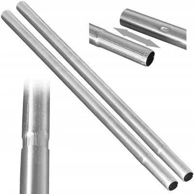 Image de Mât d'antenne Libox, 2 mètres, pliable, en acier galvanisé