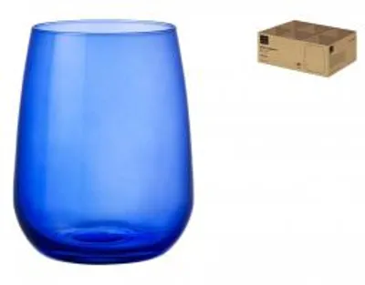Immagine prodotto di BORMIOLI ROCCO Set 6 Bicchieri Restaurant Blu Cl 43