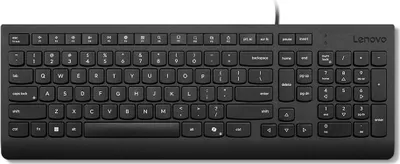Immagine prodotto di Lenovo Essential Tastiera cablata nera - Tastatur - QWERTY