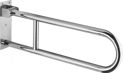 Image de Barre de maintien rabattable, inox 304, longueur 700mm, Ø32mm, finition inox poli - THIRARD