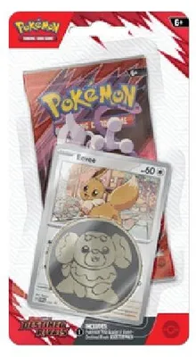 Zdjęcie produktu dla Pokemon Destined Rivals: Eevee 1-Pack Blister