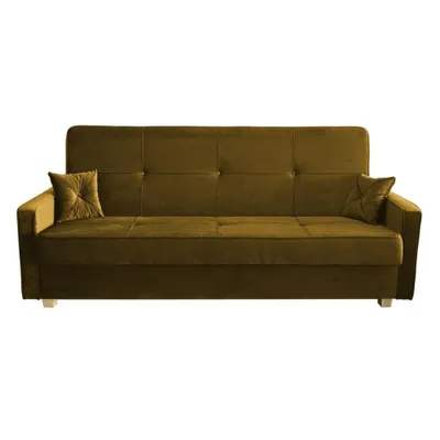 Obrázek produktu pro Elegantní retro pohovka MARTHA - žlutá
