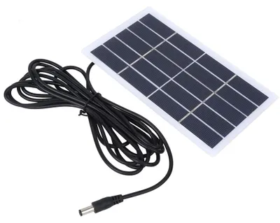Solarpanel 2W 5V Polysilicium mit DC-Schnittstelle 3,7V