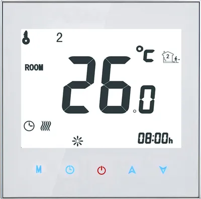 Obrázek produktu pro Anself 16A LCD pokojový termostat termostat elektrického vytápění podlahové vytápění Programovatelný týdenní regulátor pokojové teploty【GB-16A pro elektrické vytápění】
