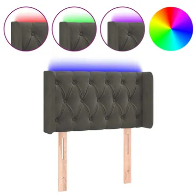 Produktbild von VidaXL 3123603, Dunkles Grau, Polyester, Holz, 830 mm, 78 cm, 88 cm, 160 mm