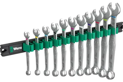 Imagen del producto de Juego de llaves combinadas WERA 6003 Joker 1 (11 piezas)