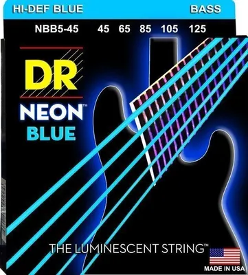 Produktbild von DR Strings NBB5-45 Saiten für 5-saitigen E-Bass, Saiten für 5-Saiter E-Bass