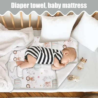 Produktbild von Wasserdichter Matratzenschoner für Babybetten, saugfähig, weich und atmungsaktiv