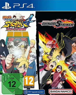 Produktbild von Naruto  Pack  PS-4  Shippuden Ultimate Ninja Storm 4, Road to Boruto +Naruto to Boruto Striker