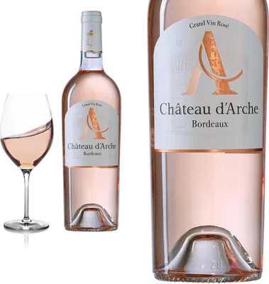 Produktbild von 2021 Château d'Arche Bordeaux rosé Roséwein