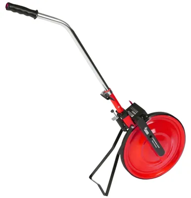 Produktbild von PROFI MESSRAD EICHFÄHIG MIT CM ABLESUNG Laufmessrad für Vermessung Vollrad Rolltacho Baumessrad Vermessungsrad Baustellenmessrad Rollrad Straßenmessrad Rolltachos Nestle Rolltachos