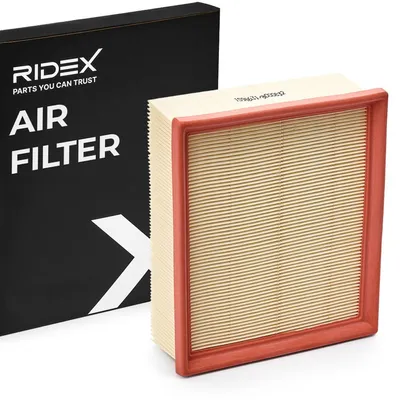 Produktbild von Luftfilter RIDEX 8A0124 für OPEL Corsa D Schrägheck (S07) Umluftfilter Filtereinsatz Rechteckig