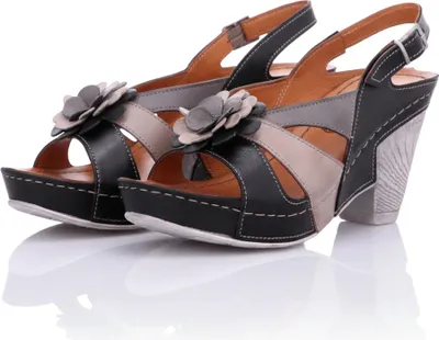 Produktbild von Gemini Damen Sandale schwarz Größe 36
