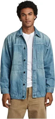 Produktbild von G-star Us Navy Shanorak Jeansjacke Blau M Mann Blau M