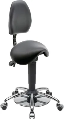 Produktbild von Meychair Hocker 4147 A4R-MED-TR-KL2-FG/11-38 Rollen sw
