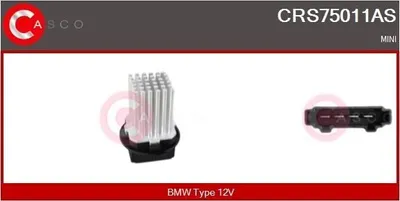 Produktbild von CASCO CRS75011AS Gebläsewiderstand für MINI Schrägheck (R56) Innenraumgebläse