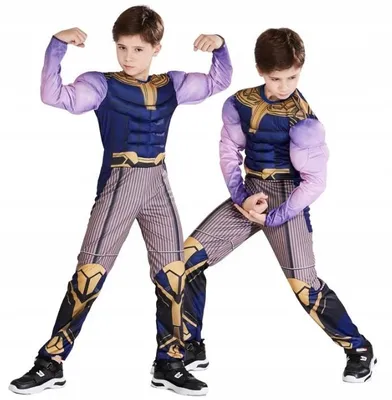 Obrázek produktu pro Hopki Kostým Přestrojení Thanos Superhrdina Karneval 122-128