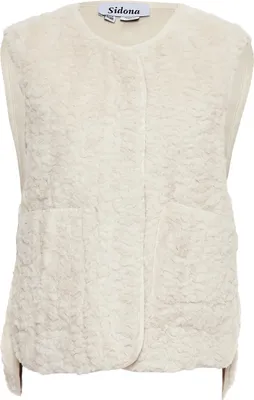 Produktbild von SIDONA damen weste - wollweiss, M