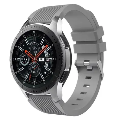 Produktbild von Silikon Armband für Samsung Galaxy Watch 46mm Gear S3 Frontier Classic 22mm