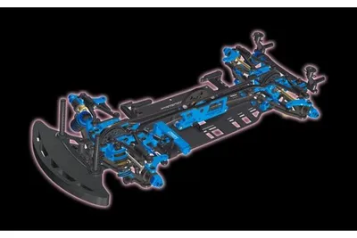 Produktbild von Tamiya 42391, Fahrgestell-Bausatz, Aluminium