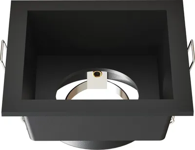 Produktbild von Ledvion LED Einbaustrahler Quadratisch Schwarz dimmbar