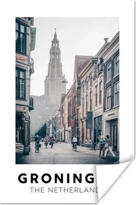 Produktbild von MuchoWow® Poster Niederlande - Groningen - Architektur 60x90 cm - Wanddekoration