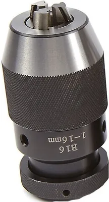 Produktbild von Bohrfutter für Bohrer B16 1-16mm Schnellspannfutter Schnellwechsel Bohradapter