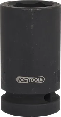 Produktbild von KS Tools  1" Sechskant-Kraft-Stecknuss, lang, 35 mm, 515.1808