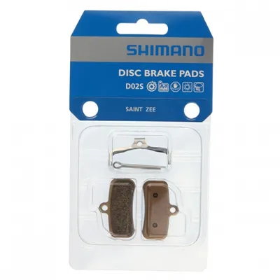 Obrázek produktu pro Destičky Shimano D02S - 1 pár, brzdové na kolo, kovové