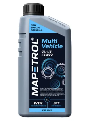 Produktbild von MAPETROL MAP0247 Multi Vehicle Getriebeöl Vollsynthetiköl 75W-90 Schaltgetriebe 1L