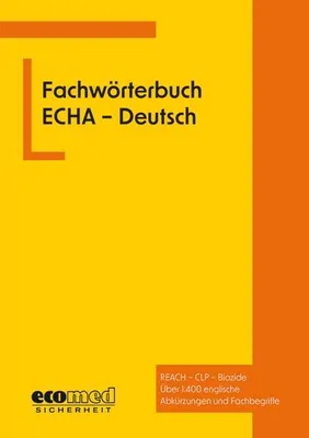 Immagine prodotto di Fachwörterbuch ECHA - Deutsch