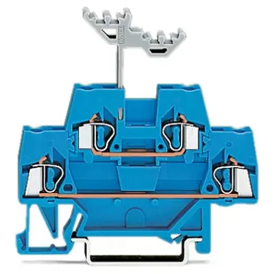 Produktbild von WAGO Doppelstockklemme 2,5qmm 280-529 blau 0,08-2,5qmm 500V 6kV