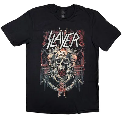 Obrázek produktu pro Slayer Demonic Admat Black L Tričko