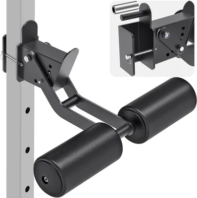 Produktbild von Fitnesstrainer, Beinbeuger-Aufsatz für Power Rack, 6-fach verstellbar, Beintrainer, 75×75mm kompatibel