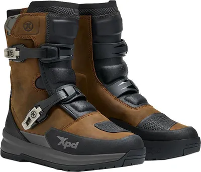 Obrázek produktu pro XPD X-Adventure Mid H2Out voděodolné motocyklové boty, hnědé, velikost 48