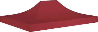 Immagine prodotto di Tetto per Tendone per Feste 4x3 m Rosso Borgogna 270 g/m²