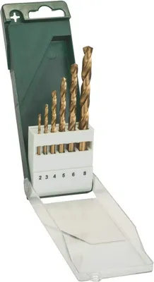 Produktbild von Bosch 6tlg. Metallbohrer-Set HSS-TiN Titan