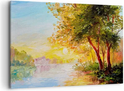 Produktbild von Bild auf Leinwand - Leinwandbild - natur natur - 120x80cm - Wand Bild - Wanddeko - Wandbilder - Leinwanddruck - Bilder - Kunstdruck - Wanddekoration - Leinwand bilder - Wandkunst - AA120x80-3445