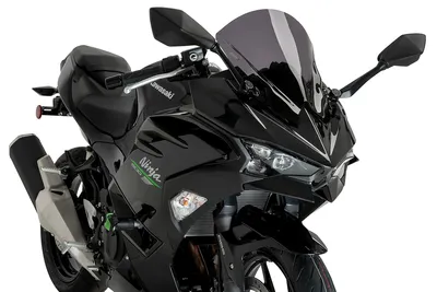 Immagine prodotto di Cupolino PUIG z-racing fumè scuro omologato ABE per Kawasaki