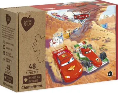Image de Clementoni Puzzle Disney Cars 3X48 pièces