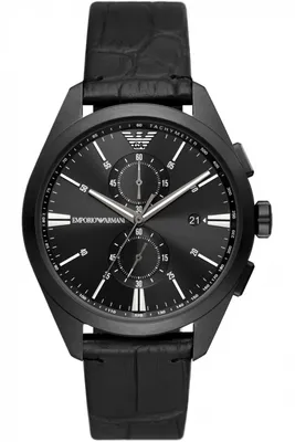 Produktbild von Chronograph Emporio Armani Schwarz Kollektion - mann