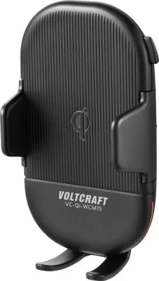 Produktbild von VOLTCRAFT VC-Qi-WCM15 Lüftungsgitter Handy-Kfz-Halterung mit Induktionsladefunktion 55 - 89 mm 4 - 6.7 Zoll