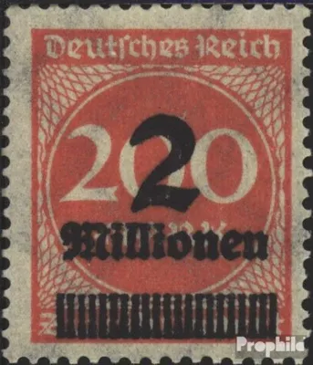 Produktbild von Briefmarken Deutsches Reich 1923 Mi 309A P a  Plattendruck gestempelt Hochinflation