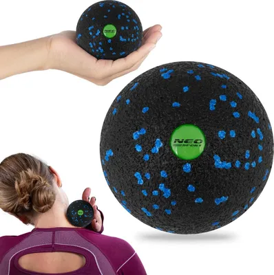 Obrázok produktu pre Masážna a fitness lopta NS-965 čierno/modrá